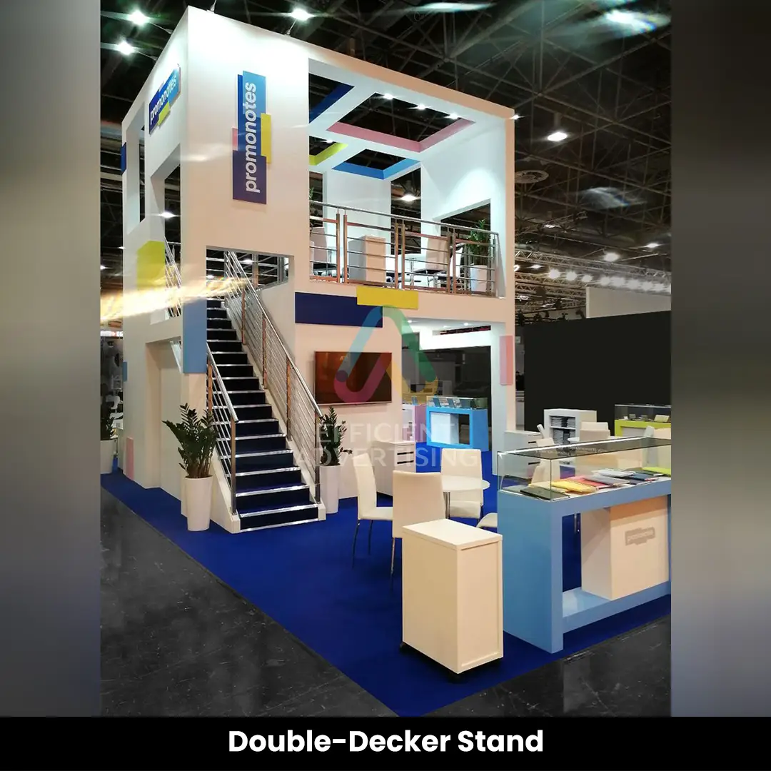 Double-Decker Exhibition Stand Dubai — Efficient Advertising