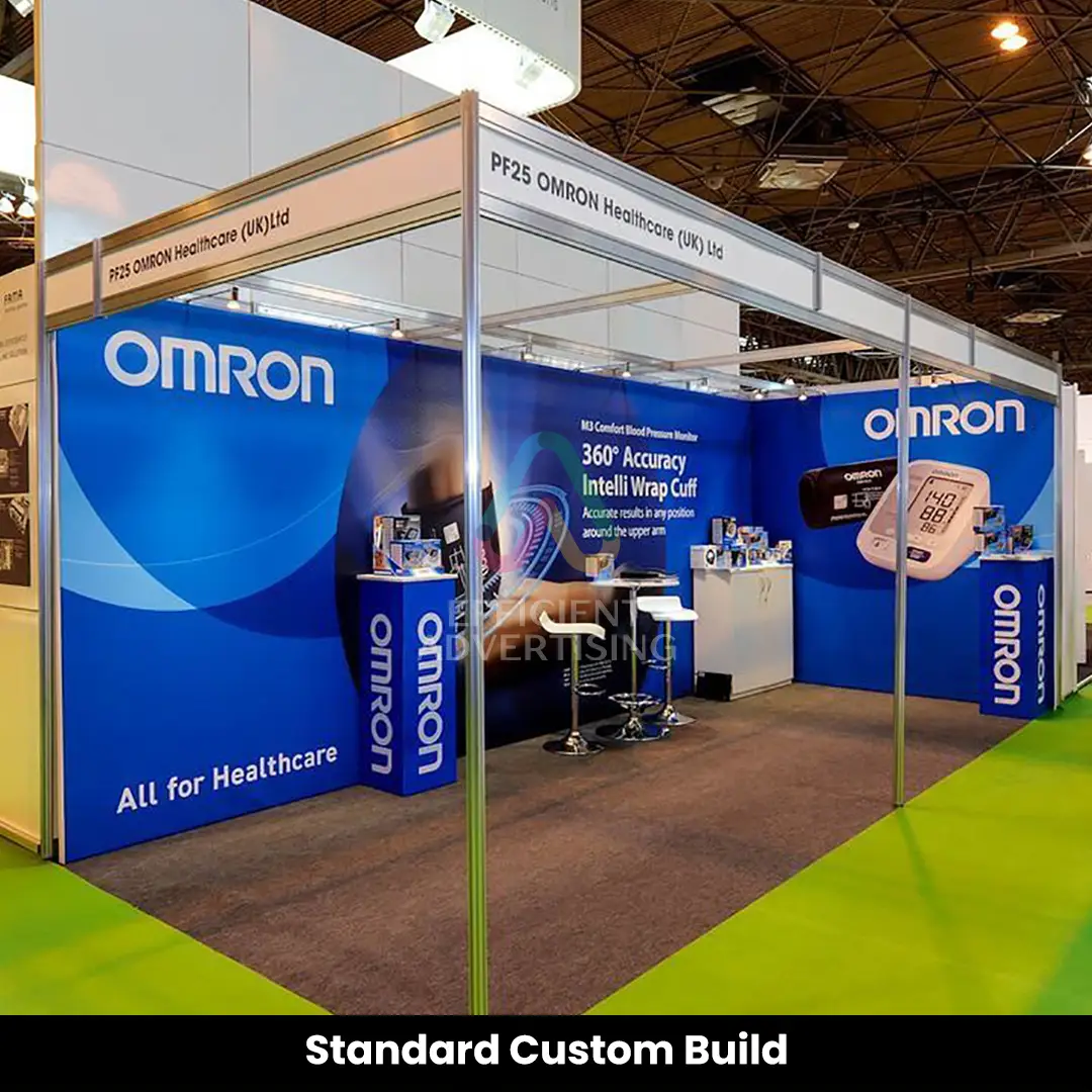 Standard Custom Exhibition Stand Build Dubai — Efficient Advertising
