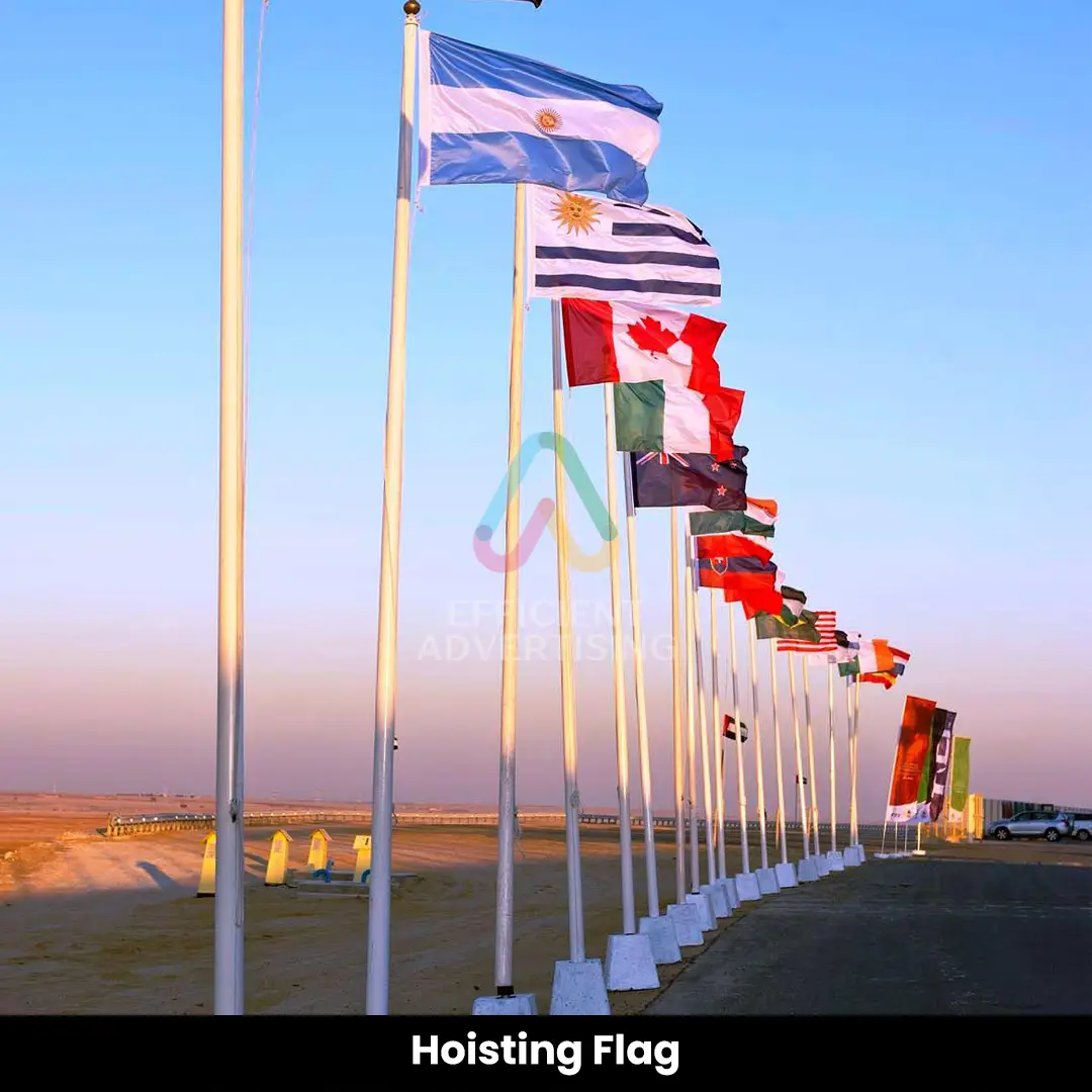 Hoisting Flag — 